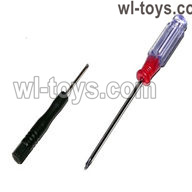 HG P410 Parts Screws Driver for 1/10 HengGuan P410 Raptor Pickup RC Car Vehicles Model.