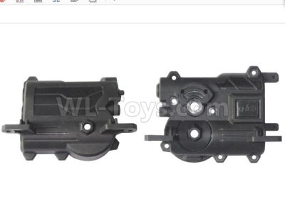 HG P601 Central transmission housing shell Parts-P10022+023,HG P601 6x6 1/10 Parts