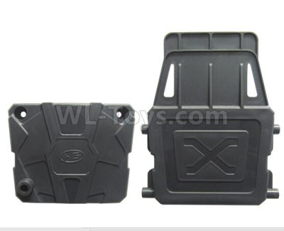 HG P601 Receiving box housing Shell Parts-.P10046+048,HG P601 6x6 1/10 Parts