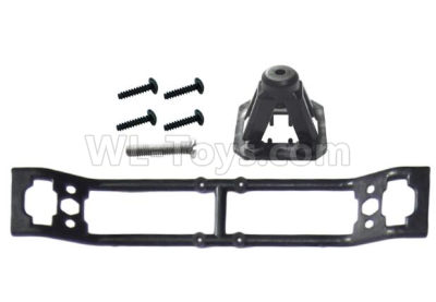 HG P601 Spare wheel mount small + mount Parts-P10110+115,HG P601 6x6 1/10 Parts