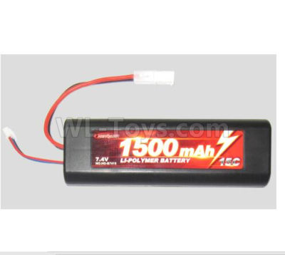 HG P601 Battery Parts-7.4V 1500mAh 15C Battery with T Parts-shape Plug Parts-HG Parts-B7415,HG P601 6x6 1/10 Parts