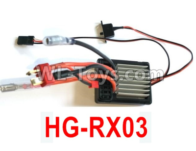 HG P602 Parts-ESC-HG-RX03,High with independent ESC,HG P602 1/12 Parts