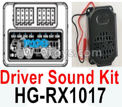 HG P602 Parts-Driver Sound Kit-HG-RX1017,HG P602 1/12 Parts