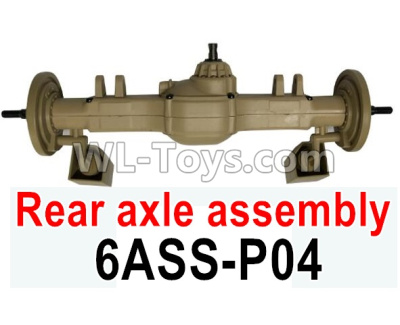 HG P602 Parts-Rear axle assembly-6ASS-P04,HG P602 1/12 Parts