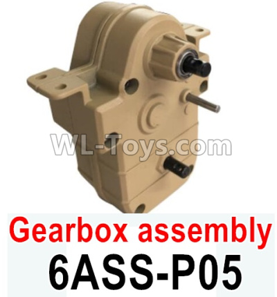 HG P602 Parts-Gearbox assembly-6ASS-P05,HG P602 1/12 Parts