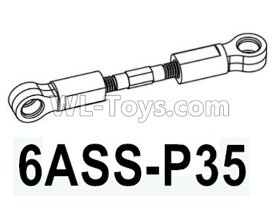 HG P602 Parts-Swing arm Rod,Swing arm link Rod-6ASS-P35,HG P602 1/12 Parts