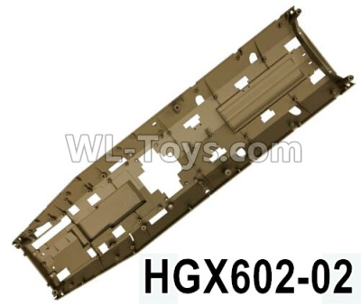 HG P602 Parts-Bottom cover parts-HGX602-02,HG P602 1/12 Parts