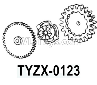 HG P602 Parts-Clutch gear set-TYZX-0123,HG P602 1/12 Parts