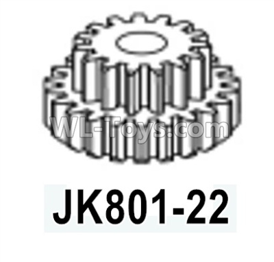 HG P602 Parts-Transmission gear-JK801-22,HG P602 1/12 Parts