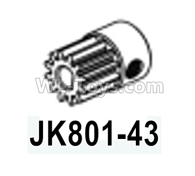 HG P602 Parts-Motor Gear-JK801-43,HG P602 1/12 Parts
