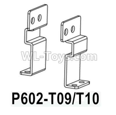 HG P602 Parts-Foot pedal positioning piece-Left and Right-2pcs-P602-T09/T10,HG P602 1/12 Parts