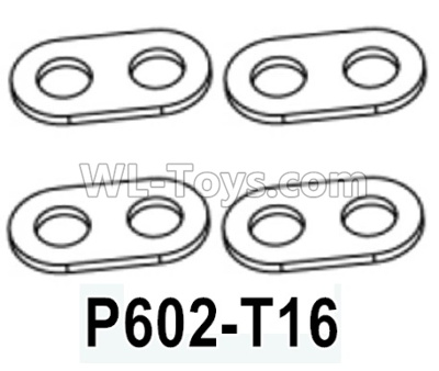 HG P602 Parts-Front leaf spring-P602-T16,Total 4pcs,HG P602 1/12 Parts