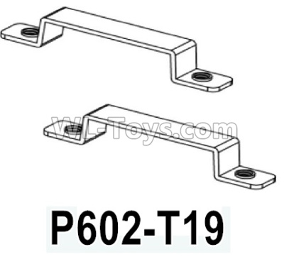 HG P602 Parts-Armrest in fort-P602-T19,Total 2pcs,HG P602 1/12 Parts