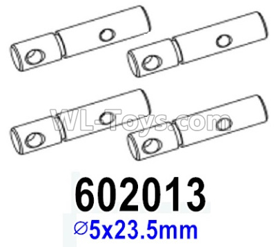 HG P602 Parts-Drive shaft-602013,Total 4pcs,∅5x23.5mm,HG P602 1/12 Parts