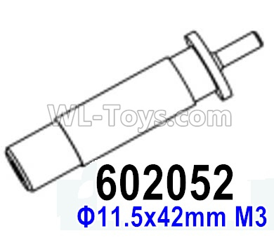 HG P602 Parts-Front antenna seat-602052,Φ11.5X42mm M3,HG P602 1/12 Parts