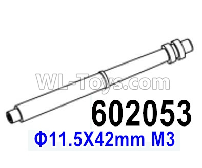 HG P602 Parts-Police light bracket-602053,Φ11.5X42mm M3,,HG P602 1/12 Parts