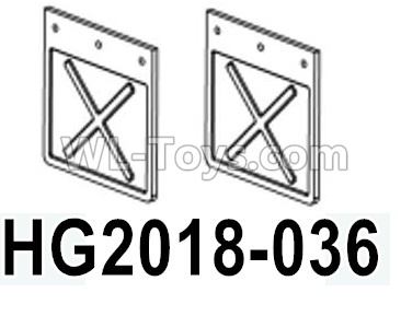 HG P602 Parts-fender-HG2018-036,Total 2pcs,HG P602 1/12 Parts