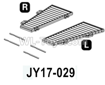HG P602 Parts-Hood-JY17-029,Total 2pcs,HG P602 1/12 Parts