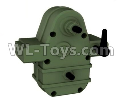 HG P803A 8ASS-P0021 Parts.Transmission unit.Green or Yellow color.HG RC Models HEMTT 8X8 M983 US Army Military Vehicle Spare Accessories.