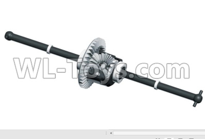 HG P803A SASS-05 Parts.Front axle differential Parts.HG RC Models HEMTT 8X8 M983 US Army Military Vehicle Spare Accessories.