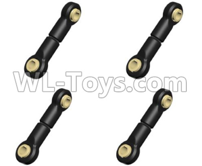 HG P803A 8ASS-P0022-02 Parts.Steering connecting rod unit. Total 4pcs.HG RC Models HEMTT 8X8 M983 US Army Military Vehicle Spare Accessories.