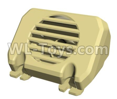 HG P803A 8ASS-P1007 Parts.Speaker box. Green or Yellow.HG RC Models HEMTT 8X8 M983 US Army Military Vehicle Spare Accessories.