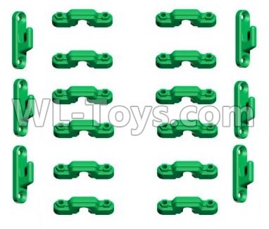 HG P803A HGKC-25 Parts.Truck body buckle.Green Color-Can only be used for HG-P801.HG RC Models HEMTT 8X8 M983 US Army Military Vehicle Spare Accessories.