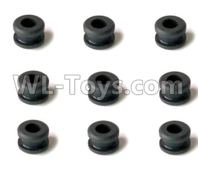HG P803A 407-GJ005 Parts.Line fixed sleeve.Φ4mmX3mmX6mm-(9pcs).HG RC Models HEMTT 8X8 M983 US Army Military Vehicle Spare Accessories.