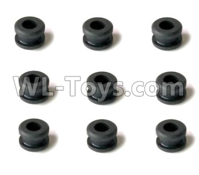 HG P803A 8012-P013 Parts. Line fixed sleeve.Φ3.5xΦ6xΦ9x4.9mm-(9pcs).HG RC Models HEMTT 8X8 M983 US Army Military Vehicle Spare Accessories.