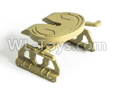 HG P803A 8ASS-P0012 Parts.Grinding disc. Yellow Color-Only be used for the P802 Truck.HG RC Models HEMTT 8X8 M983 US Army Military Vehicle Spare Accessories.