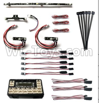 HG P803A WE7021 Parts.Eight wheel light set.HG RC Models HEMTT 8X8 M983 US Army Military Vehicle Spare Accessories.