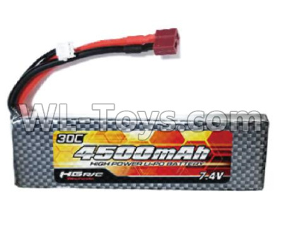 HG P803A QDBZ1001 Parts.7.4V 4500MAH Battery Packs Parts.7.4V 4500MAH lI-Poli 30C Pack(1pcs).HG RC Models HEMTT 8X8 M983 US Army Military Vehicle Spare Accessories.