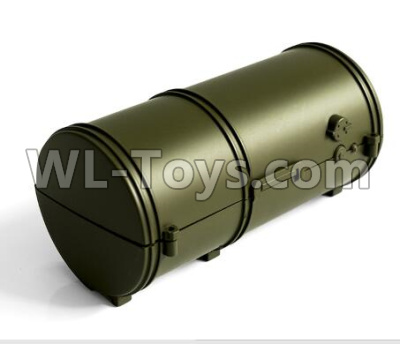 HG P803A 8012-P0014 Parts.Oil drum. Green or Yellow.HG RC Models HEMTT 8X8 M983 US Army Military Vehicle Spare Accessories.