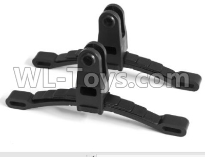 HG P803A 8ASS-P0024 Parts.Spring steel cushioner unit . (2 set).HG RC Models HEMTT 8X8 M983 US Army Military Vehicle Spare Accessories.