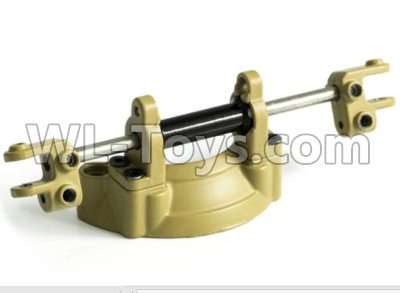 HG P803A 8ASS-151 Parts.Steering unit. Green or Yellow.HG RC Models HEMTT 8X8 M983 US Army Military Vehicle Spare Accessories.