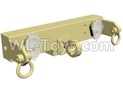 HG P803A 8ASS-P0009 Parts. Zinc alloy carrier unit. Green or Yellow.HG RC Models HEMTT 8X8 M983 US Army Military Vehicle Spare Accessories.
