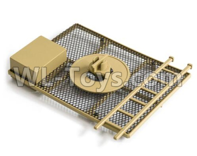 HG P803A 8ASS-23 Parts.802 central pedal. Yellow.-Can only be used for the P802 Truck.HG RC Models HEMTT 8X8 M983 US Army Military Vehicle Spare Accessories.
