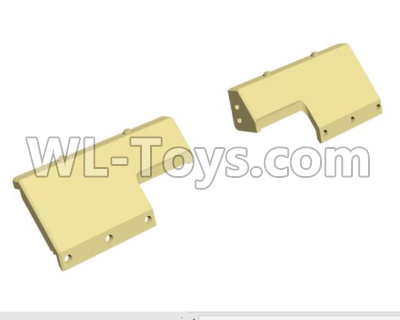 HG P803A JK-09-33/34 Parts. Front and rear fenders. Green or Yellow.HG RC Models HEMTT 8X8 M983 US Army Military Vehicle Spare Accessories.