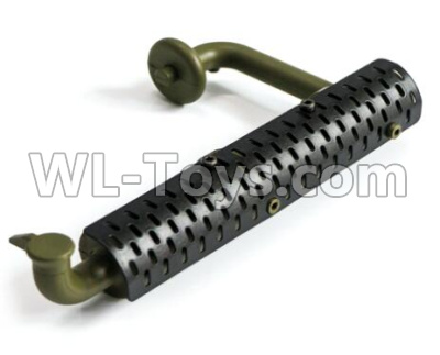 HG P803A 8012-P0002 Parts.Exhaust pipe Parts.HG RC Models HEMTT 8X8 M983 US Army Military Vehicle Spare Accessories.
