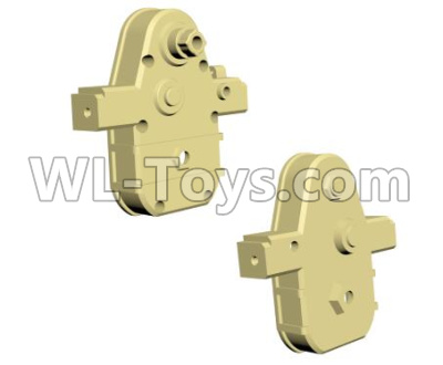 HG P803A JK003-11、12 Parts.Gearbox housing. Total 2pcs. Green or Yellow.HG RC Models HEMTT 8X8 M983 US Army Military Vehicle Spare Accessories.