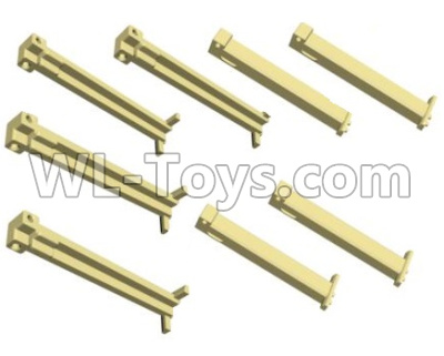 HG P803A JK002-08 Parts.Zinc alloy Body angle column.(Green Color,Can only be used for HG-P801).HG RC Models HEMTT 8X8 M983 US Army Military Vehicle Spare Accessories.