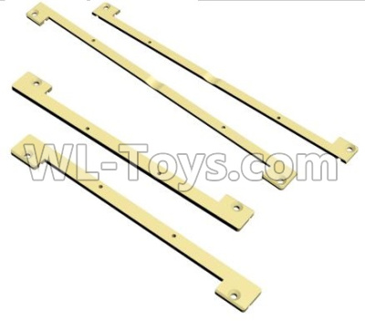 HG P803A JK002-09/10 Parts.Zinc alloy long Truck Body Fastening piece.(Green Color,Can only be used for HG-P801).HG RC Models HEMTT 8X8 M983 US Army Military Vehicle Spare Accessories.