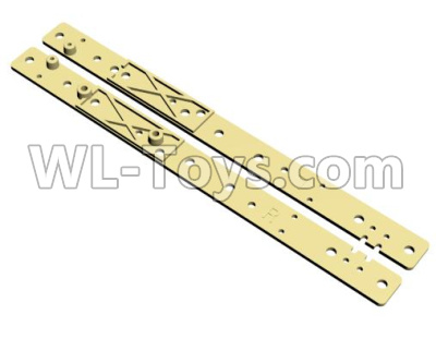 HG P803A JK014-53/54 Parts.Girder connecting piece. Total 2pcs. Green or Yellow.HG RC Models HEMTT 8X8 M983 US Army Military Vehicle Spare Accessories.