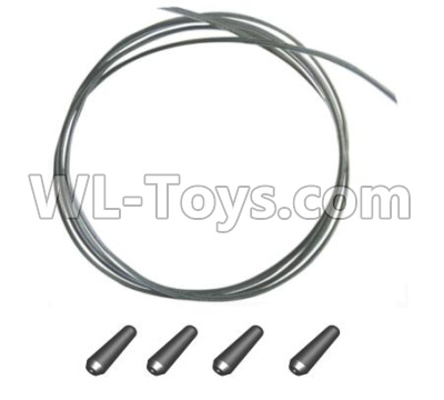 HG P803A C052 Parts.Steering rope. Total 2pcs.HG RC Models HEMTT 8X8 M983 US Army Military Vehicle Spare Accessories.