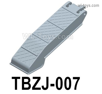 HG P806 Parts Right tail plate assembly.TBZJ-007. Two Colors you can choose. Yellow or Green.HG P806 TRASPED Semi Trailer Parts,HG P806 1/12 Truck Parts