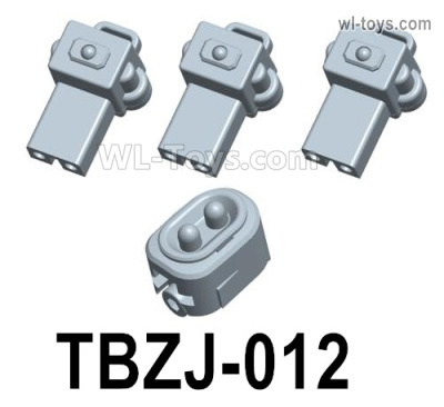HG P806 Parts Lamp holder assembly. TBZJ-012. Two Colors you can choose. Yellow or Green.HG P806 TRASPED Semi Trailer Parts,HG P806 1/12 Truck Parts
