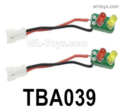 HG P806 Parts Rear light board. TBA039. Super bright light, thickness: 0.7mm.HG P806 TRASPED Semi Trailer Parts,HG P806 1/12 Truck Parts