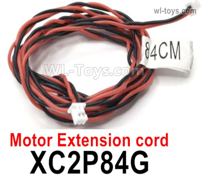 HG P806 Parts XC2P84G Motor Extension cord. The length is 7x0.15x840mm.HG P806 TRASPED Semi Trailer Parts,HG P806 1/12 Truck Parts