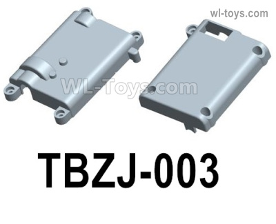 HG P806 Parts Tail box shell. TBZJ-003,HG P806 TRASPED Semi Trailer Parts,HG P806 1/12 Truck Parts