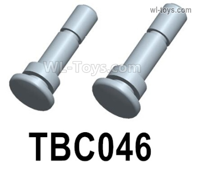 HG P806 Parts Bracket card post. TBC046. Total 2pcs.HG P806 TRASPED Semi Trailer Parts,HG P806 1/12 Truck Parts